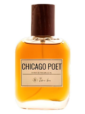 Parfums Karmic Hues Chicago Poet fragrance bottle