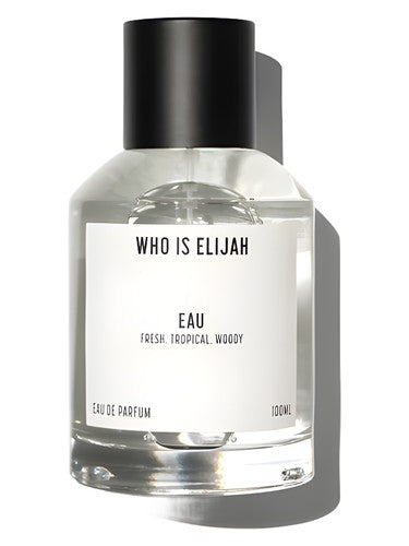Who is Elijah Eau fragrance bottle