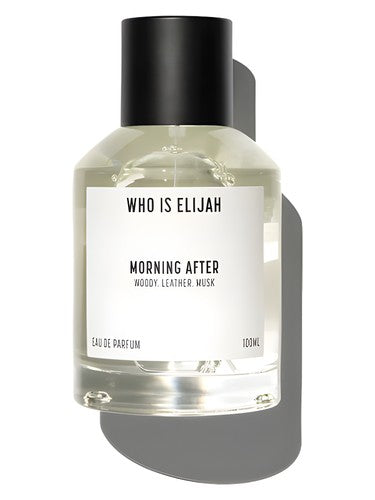 Who is Elijah Morning After fragrance bottle