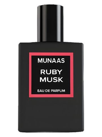 Munaas Ruby Musk fragrance bottle