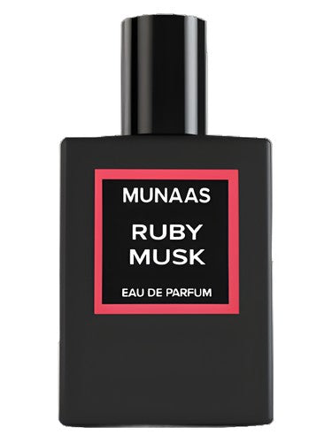 Munaas Ruby Musk fragrance bottle