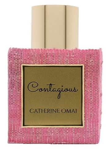 Catherine Omai Contagious Rose fragrance bottle