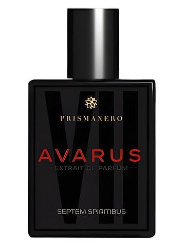 PrismaNero Avarus fragrance bottle