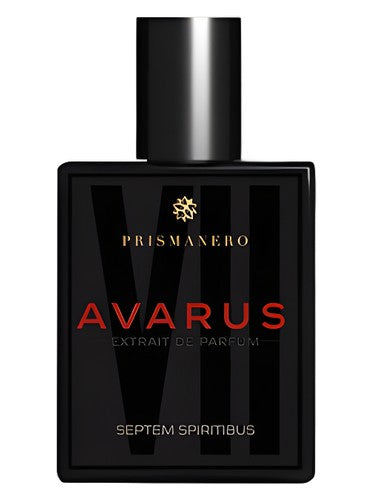 PrismaNero Avarus fragrance bottle