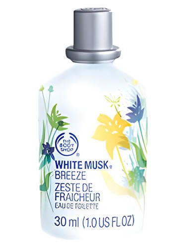 The Body Shop White Musk Breeze fragrance bottle
