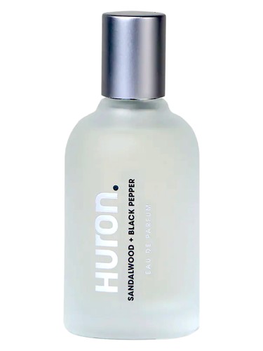 Huron Sandalwood + Black Peppe fragrance bottle