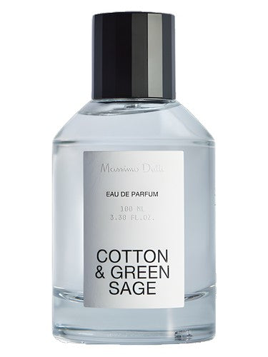 Massimo Dutti Cotton & Green Sage fragrance bottle