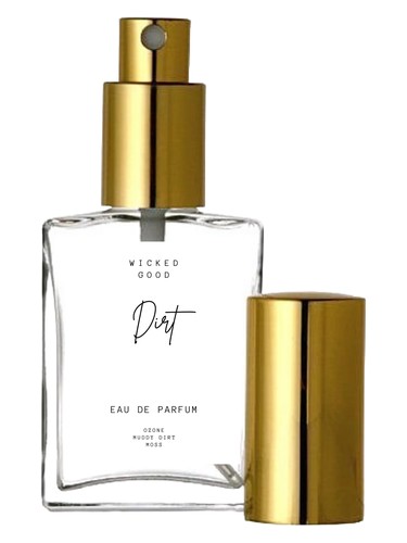 Wicked Good Dirt fragrance bottle