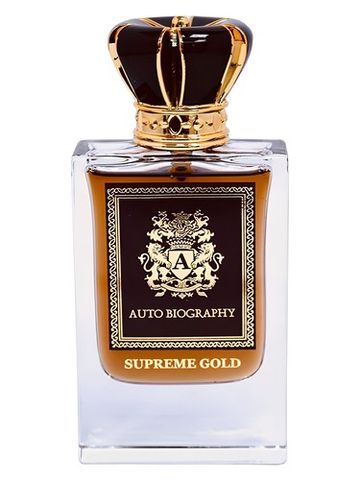Autobiography Supreme Gold fragrance bottle