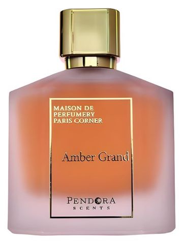PARIS CORNER Amber Grand Pendora fragrance bottle