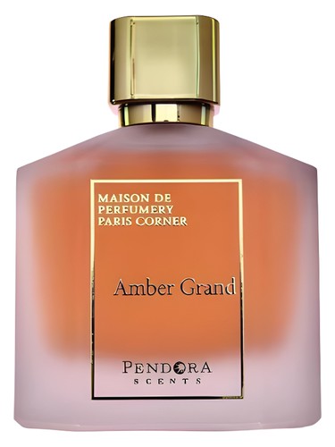 PARIS CORNER Amber Grand Pendora fragrance bottle