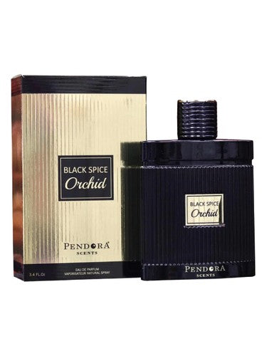 Paris Corner Black Spice Orchid Pendora fragrance bottle
