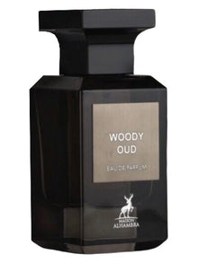 Maison Alhambra Woody Oud fragrance bottle