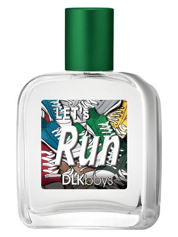 Delikad Let's Run fragrance bottle
