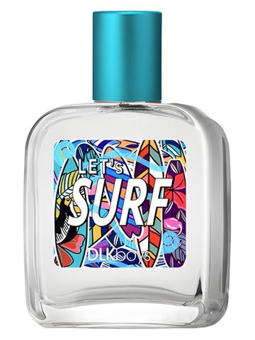 Delikad Let's Surf fragrance bottle