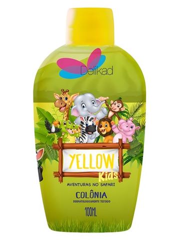 Delikad Aventuras no Safari Yellow Kids fragrance bottle