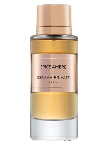 Deraah Private Spice Amber fragrance bottle