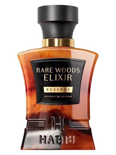 Habibi NY Rare Woods Elixir fragrance bottle