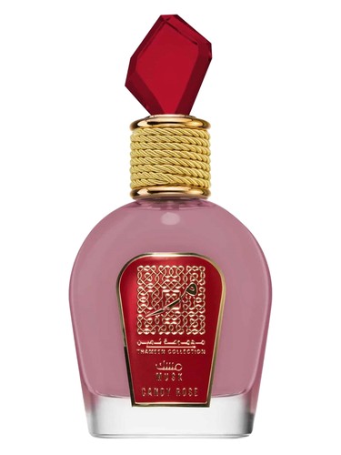 Lattafa Perfumes Musk Candy Rose fragrance bottle