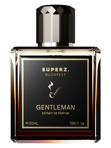 Superz. Gentleman fragrance bottle