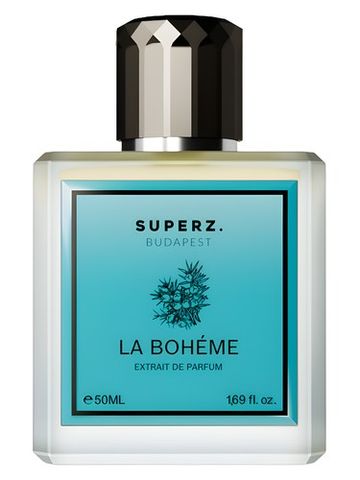 Superz. La Bohéme fragrance bottle