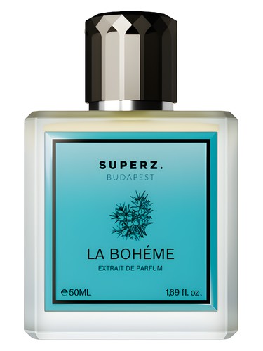 Superz. La Bohéme fragrance bottle