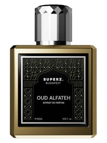 Superz. Oud Alfateh fragrance bottle