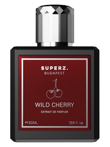 Superz. Wild Cherry fragrance bottle