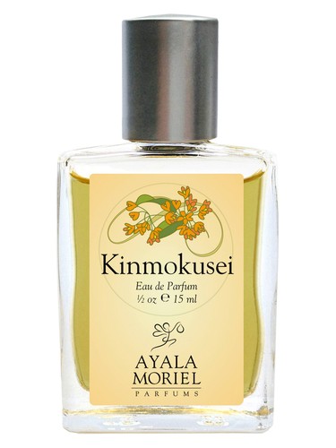 Ayala Moriel Kinmokusei fragrance bottle