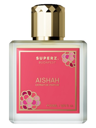 Superz. Aishah fragrance bottle