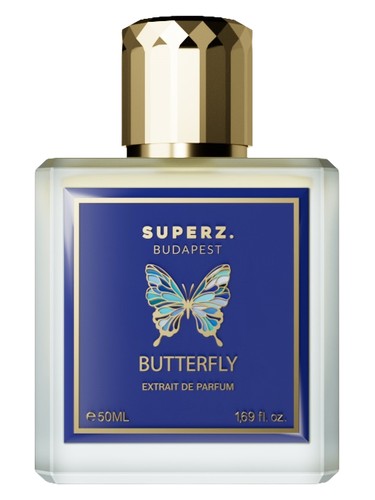 Superz. Butterfly fragrance bottle