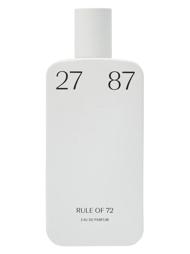 27 87 Rule of 72 fragrance bottle