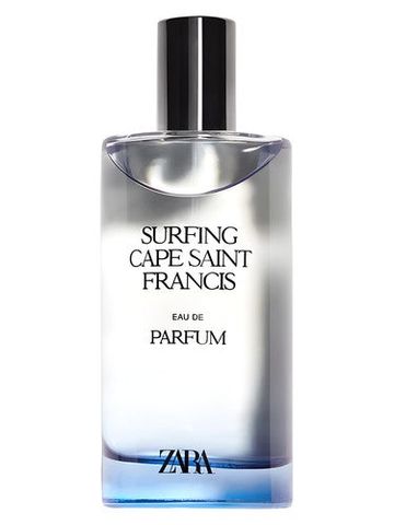 Zara Surfing Cape Saint Francis fragrance bottle