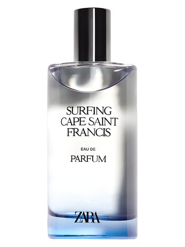 Zara Surfing Cape Saint Francis fragrance bottle