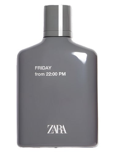 Zara Friday from 22-00 PM fragrance bottle