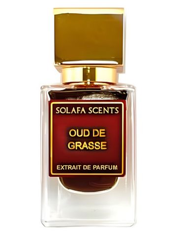 Solafa Scents Oud De Grasse fragrance bottle