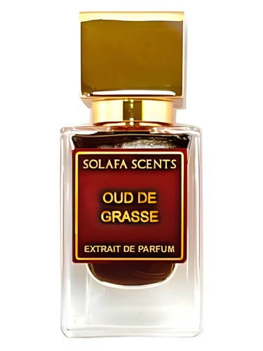 Solafa Scents Oud De Grasse fragrance bottle