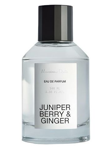 Massimo Dutti Juniper Berries & Ginger fragrance bottle