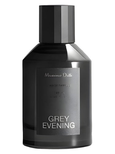Massimo Dutti Grey Evening fragrance bottle