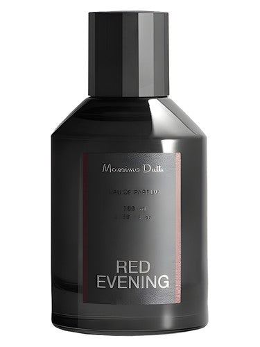 Massimo Dutti Red Evening fragrance bottle