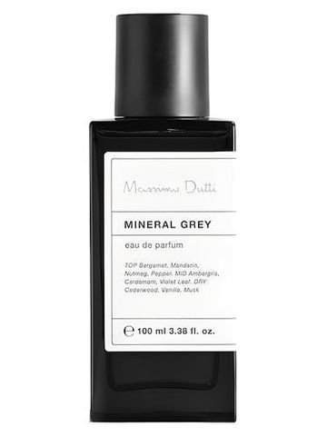 Massimo Dutti Mineral Grey fragrance bottle