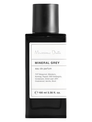 Massimo Dutti Mineral Grey fragrance bottle
