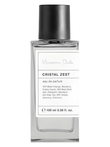 Massimo Dutti Cristal Zest fragrance bottle