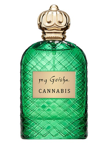 My Geisha Cannabis fragrance bottle