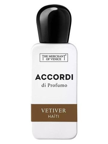 The Merchant of Venice Vetiver Haiti fragrance bottle