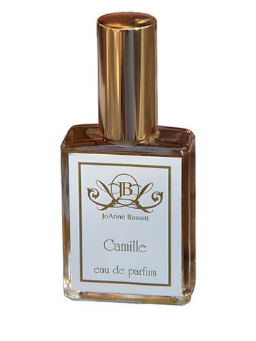 JoAnne Bassett Camille fragrance bottle