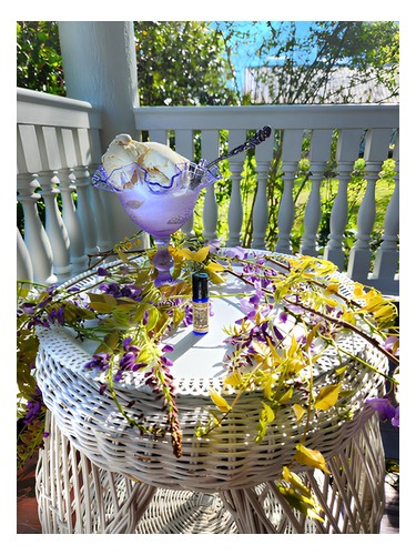 Solstice Scents Iced Wisteria fragrance bottle