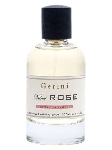Gerini Velvet Rose fragrance bottle
