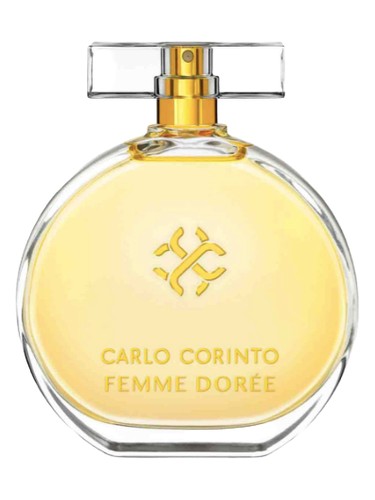 Carlo Corinto Femme Dorée fragrance bottle