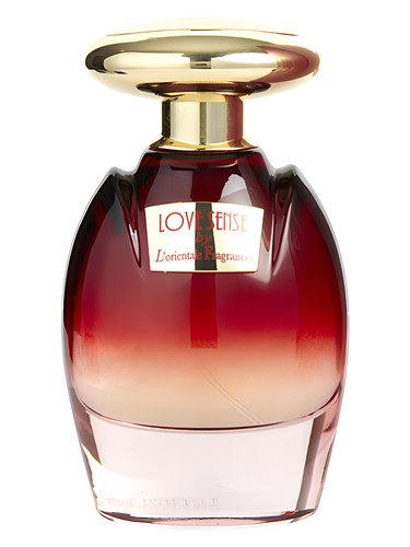L'Orientale Fragrances Love Sense Red fragrance bottle